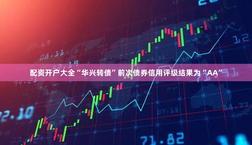 配资开户大全“华兴转债”前次债券信用评级结果为“AA”