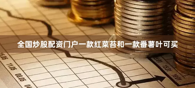 全国炒股配资门户一款红菜苔和一款番薯叶可买